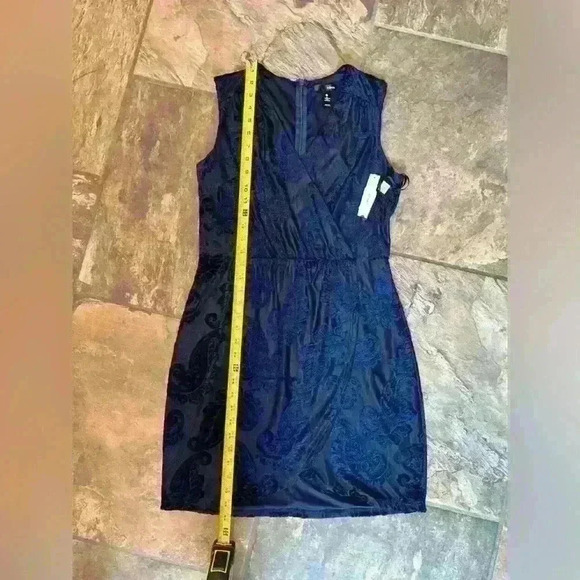 NWT Aqua Womens Velvet Cocktail Mini Dress Size Large - Picture 7 of 10